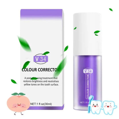 Hismile V34 Purple Whitening Toothpaste