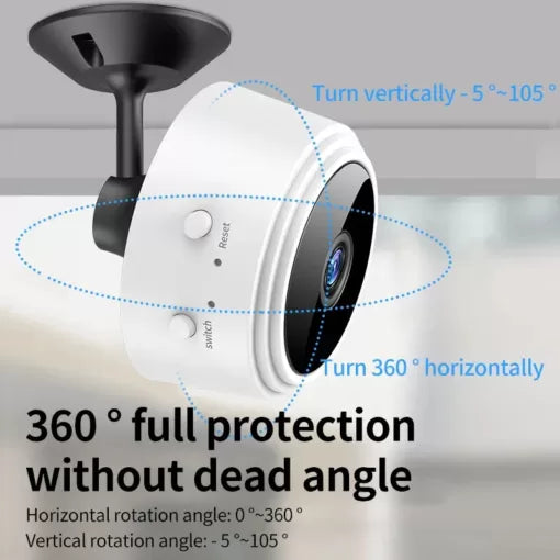 A9 Mini Security Surveillance Camera | Wifi Recorder Hd Video