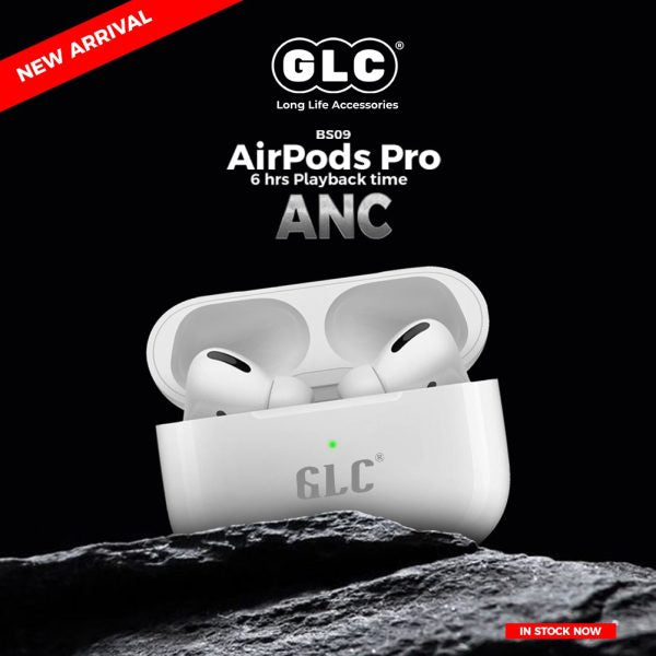 Airpods Pro Bso9 Stereo Earbuds – 6 Hours Battery Life With Anc Technology