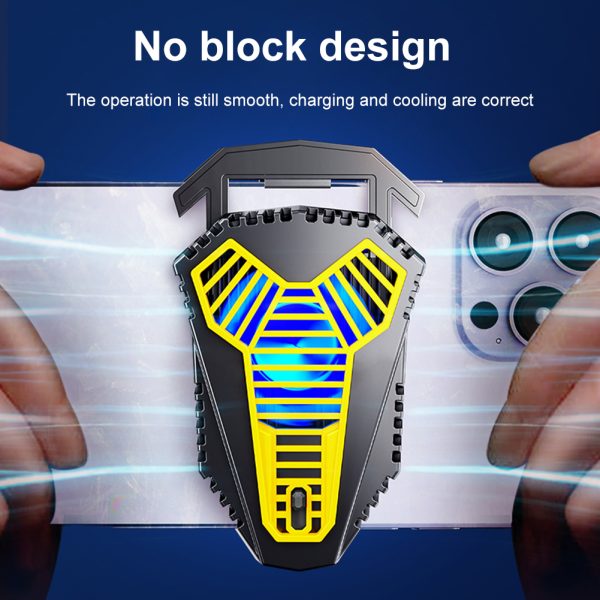 Al09 Portable Original Semiconductor Mobile Phone Gaming Cooler Radiator Cooling Fan