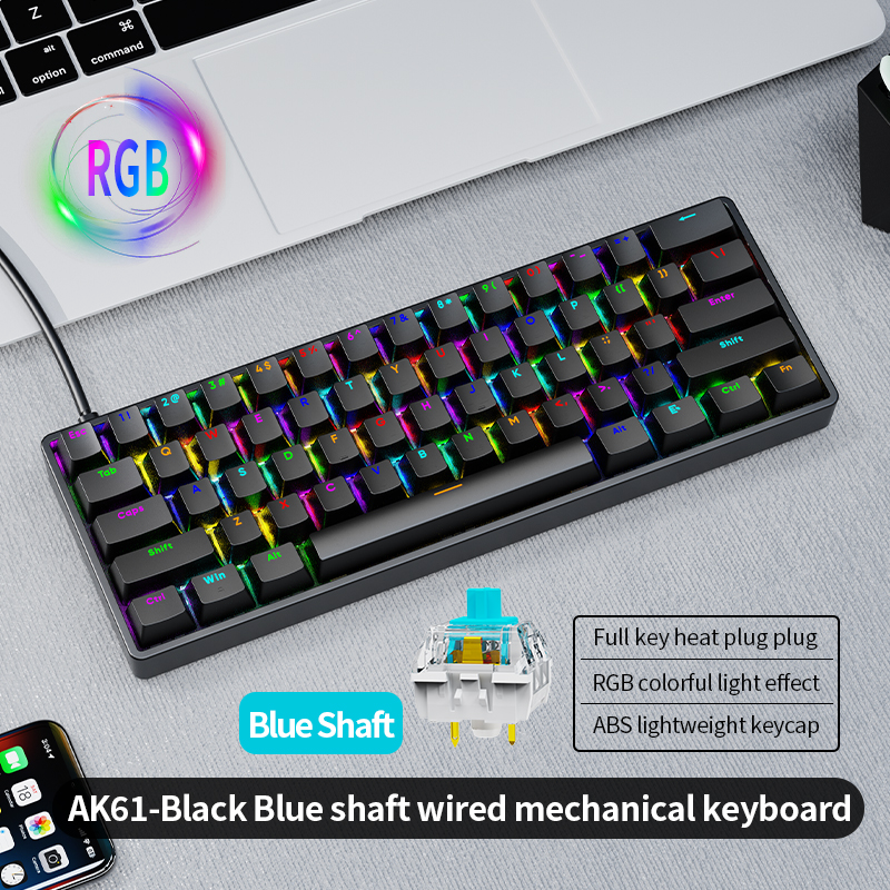 Ak61 Wired Mechanical Gaming Keyboard