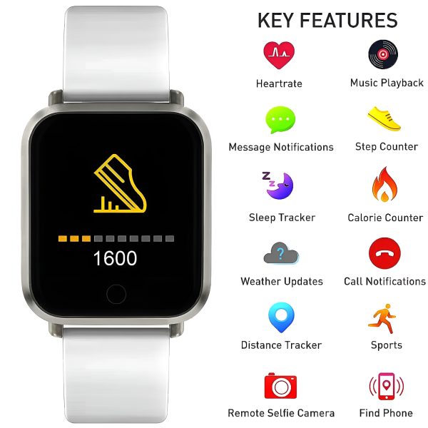 Lh 726 – Smart Bluetooth Touch Screen Watch