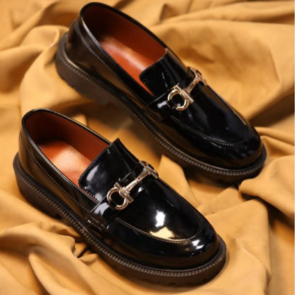 Men Premium Formal Shoes Buckle Design