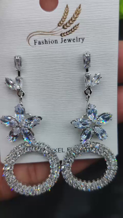 Imported Elegant Earrings  In Multiple Design