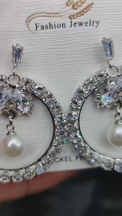 Imported Elegant Earrings  In Multiple Design