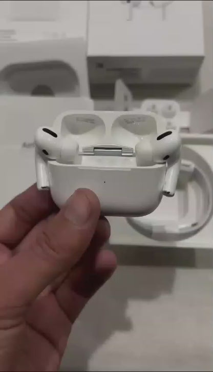 Airpods Pro Platinum With Anc, White With Active Noise Cancellation (anc)