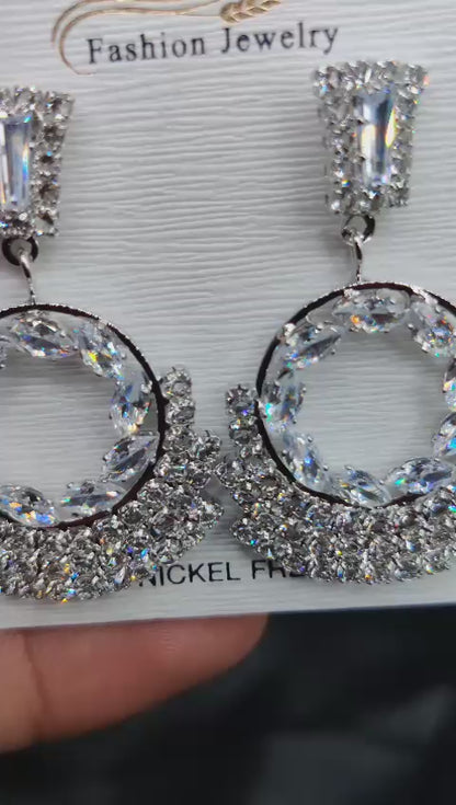 Imported Elegant Earrings  In Multiple Design