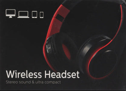 Wireless Fold-able Bluetooth Headphones